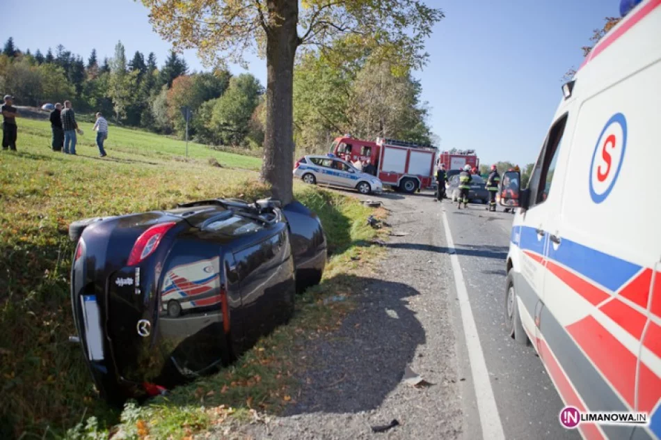 Zderzenie czterech samochodów - zdjęcie 3