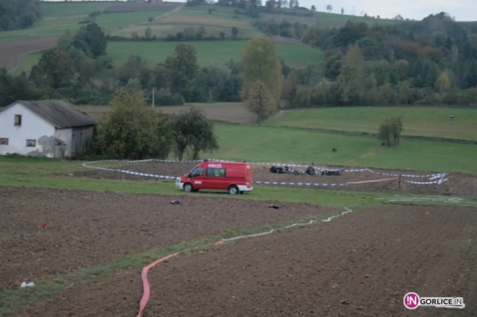 Katastrofa awionetki w Bugaju k/Biecza- film - zdjęcie 3