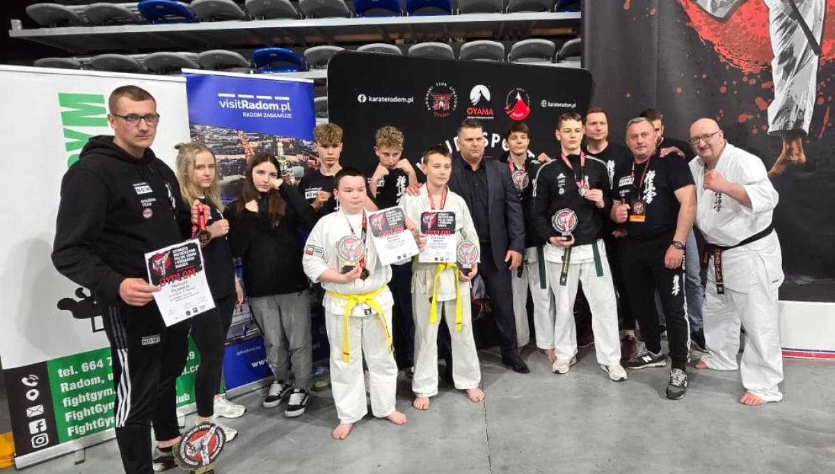 Mistrzostwa Polski: medale limanowskich karateków