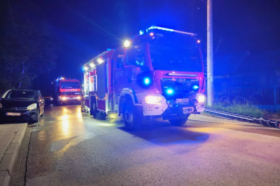Pożar budynku mieszkalnego - zdjęcie 15