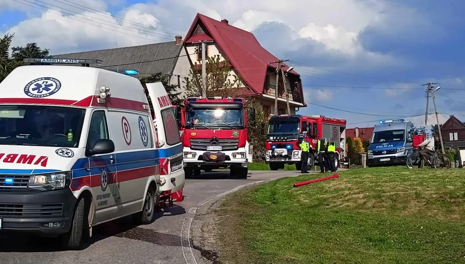 Kierujący jednośladem w szpitalu, policja wyjaśnia okoliczności wypadku - zdjęcie 1