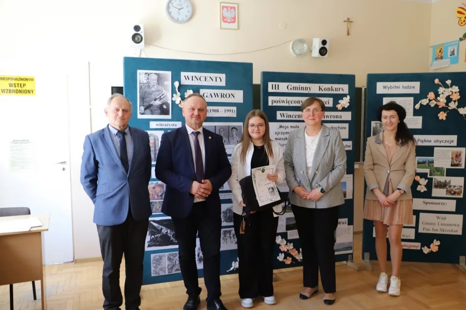 Podsumowanie III Gminnego Konkursu poświęconego pamięci Wincentego Gawrona - zdjęcie 14