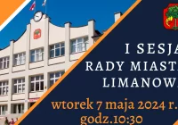 Informacja o I sesji Rady Miasta Limanowa - zdjęcie główne