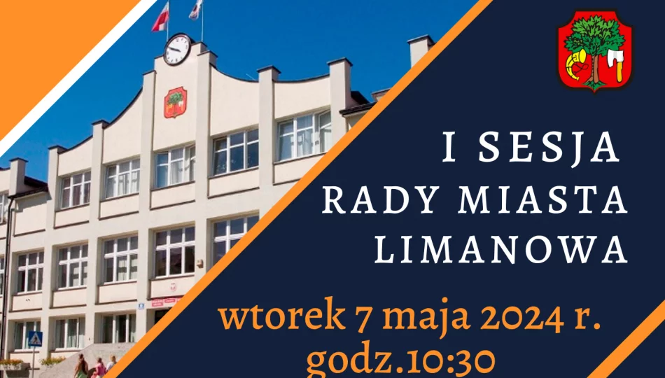 Informacja o I sesji Rady Miasta Limanowa - zdjęcie 1
