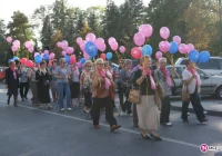 Różowa Wstążka na ulicach miasta - zdjęcie główne