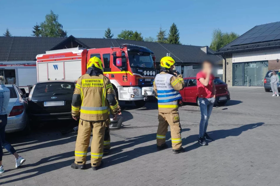 Senior z Limanowszczyzny staranował 5 aut i uderzył w sklep - zdjęcie 5