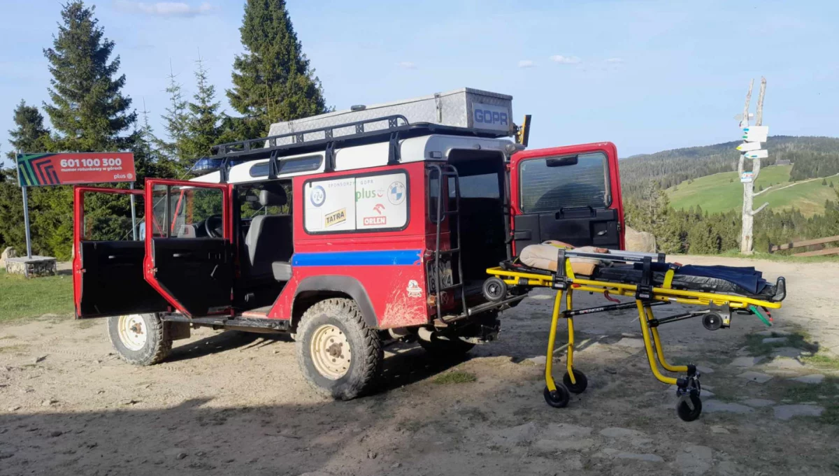 Akcje ratunkowe w górach/fot.: GP GOPR - Piotr Pierwoła