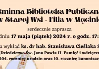 Zaproszenie na spotkanie upamiętniające papieża Jana Pawła II - zdjęcie główne