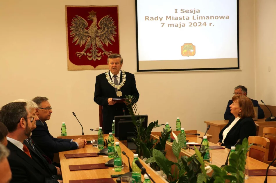 Leszek Mordarski przewodniczącym Rady Miasta Limanowa - zdjęcie 6