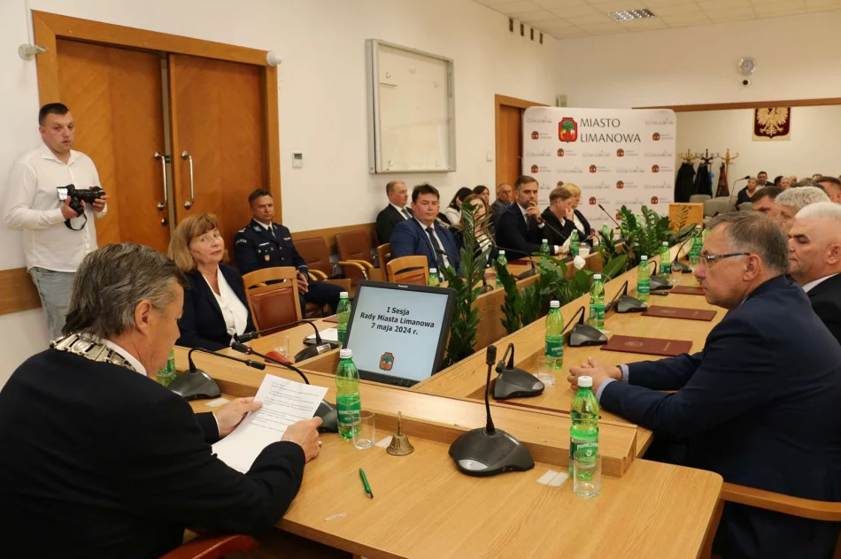 Leszek Mordarski przewodniczącym Rady Miasta Limanowa - zdjęcie 8