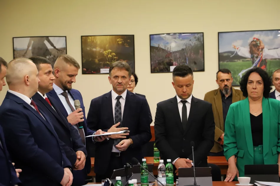 ​Nowa kadencja samorządu gminy Limanowa oficjalnie rozpoczęta - zdjęcie 3