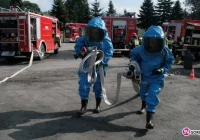 Wyciek amoniaku na lodowisku w Gorlicach - zdjęcie główne