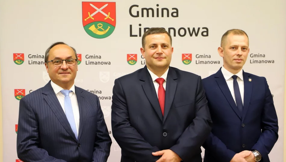 ​Nowa kadencja samorządu gminy Limanowa oficjalnie rozpoczęta - zdjęcie 1