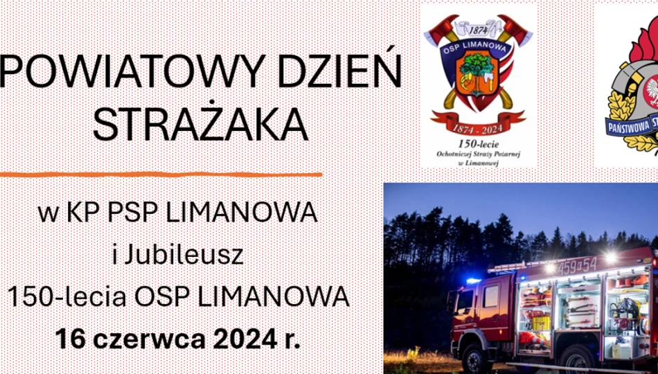 Dzień strażaka połączony z jubileuszem jednostki - zdjęcie 1