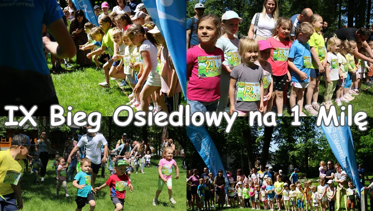 Zapraszamy najmłodszych na IX Bieg Osiedlowy na 1 Milę