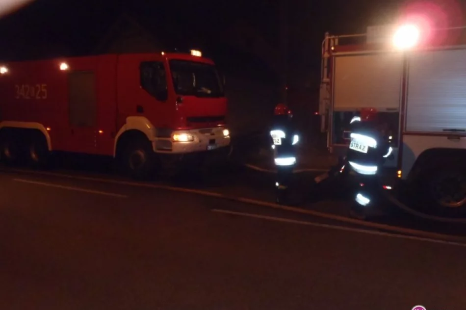 Spłonęła stodoła - z dymem poszło 10 tys. zł - zdjęcie 2