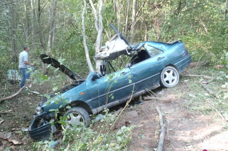 Dwa dachowania samochodów - zdjęcie 2