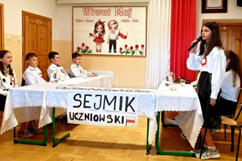Warsztaty patriotyczne „Kocham Polskę!” w dwóch szkołach - zdjęcie 7