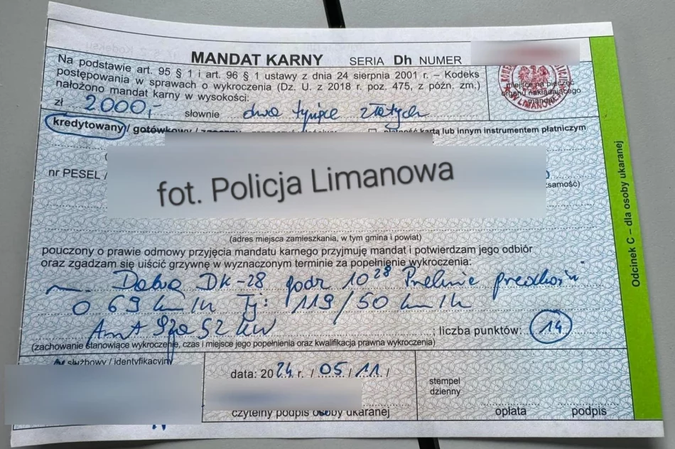 Nie zdążył odebrać prawa jazdy, a już je stracił - zdjęcie 2