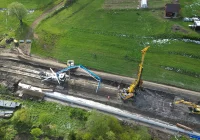 Prace na osuwisku widziane "z góry" (WIDEO) - zdjęcie główne