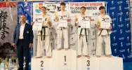 5 medali dla zawodników Limanowskiego Klubu Kyokushin Karate na XXV Turnieju Karate Kyokushin o Puchar Burmistrza Józefowa - zdjęcie 2