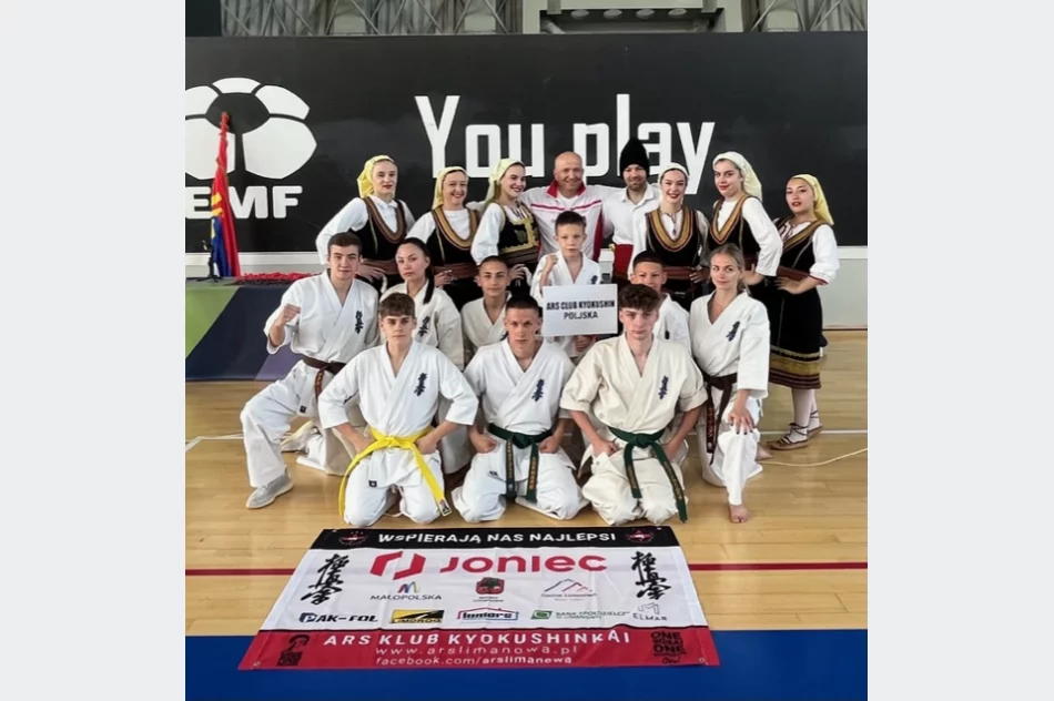 12 medali wywalczonych w Czarnogórze przez karateka ARS Limanowa – JONIEC Team - zdjęcie 4