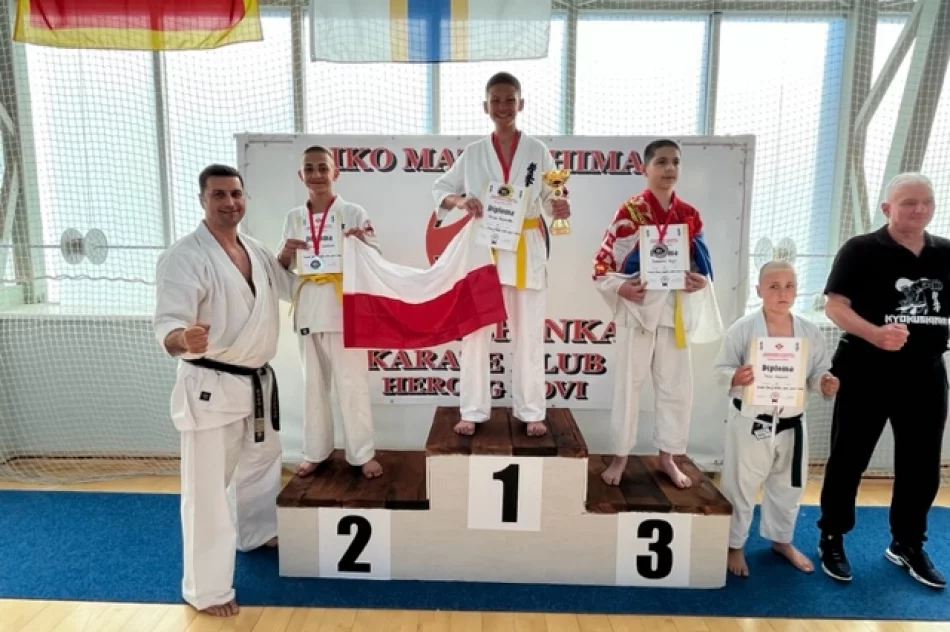 12 medali wywalczonych w Czarnogórze przez karateka ARS Limanowa – JONIEC Team - zdjęcie 10