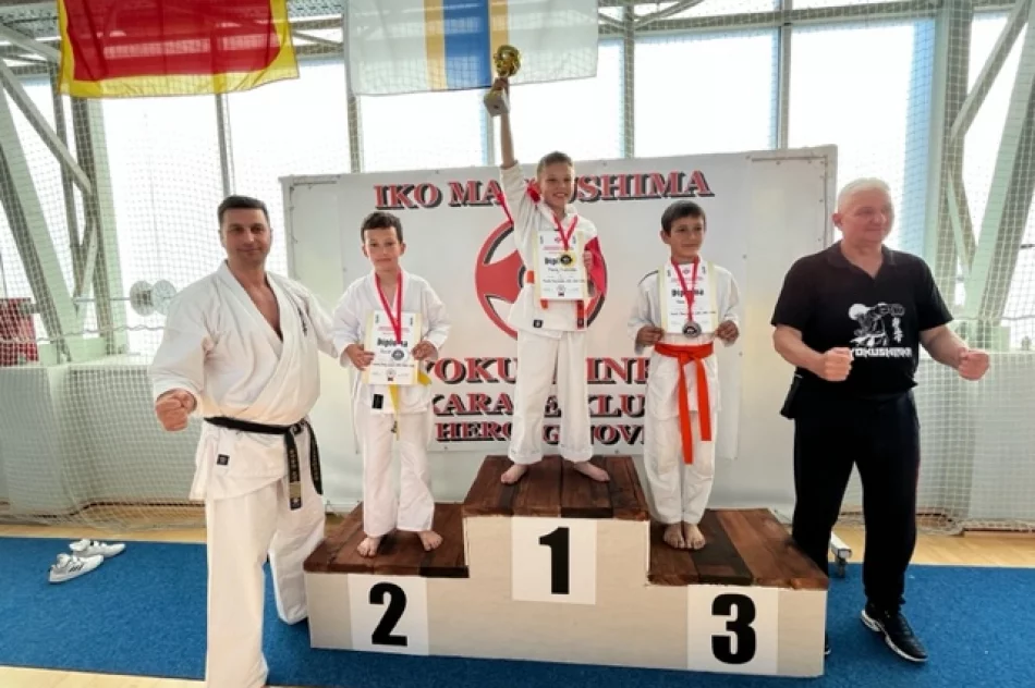 12 medali wywalczonych w Czarnogórze przez karateka ARS Limanowa – JONIEC Team - zdjęcie 11