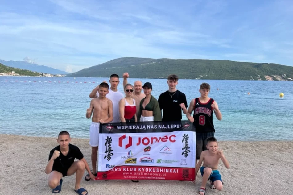 12 medali wywalczonych w Czarnogórze przez karateka ARS Limanowa – JONIEC Team - zdjęcie 16