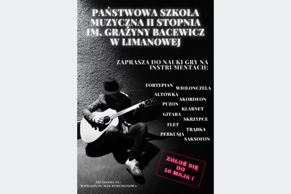 Muzyczna szkoła czeka na zgłoszenia: kończy się termin - zdjęcie 3