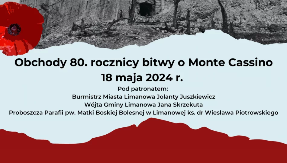 Zaproszenie na obchody 80. rocznicy bitwy o Monte Cassino - zdjęcie 1