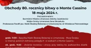 Zaproszenie na obchody 80. rocznicy bitwy o Monte Cassino - zdjęcie 2