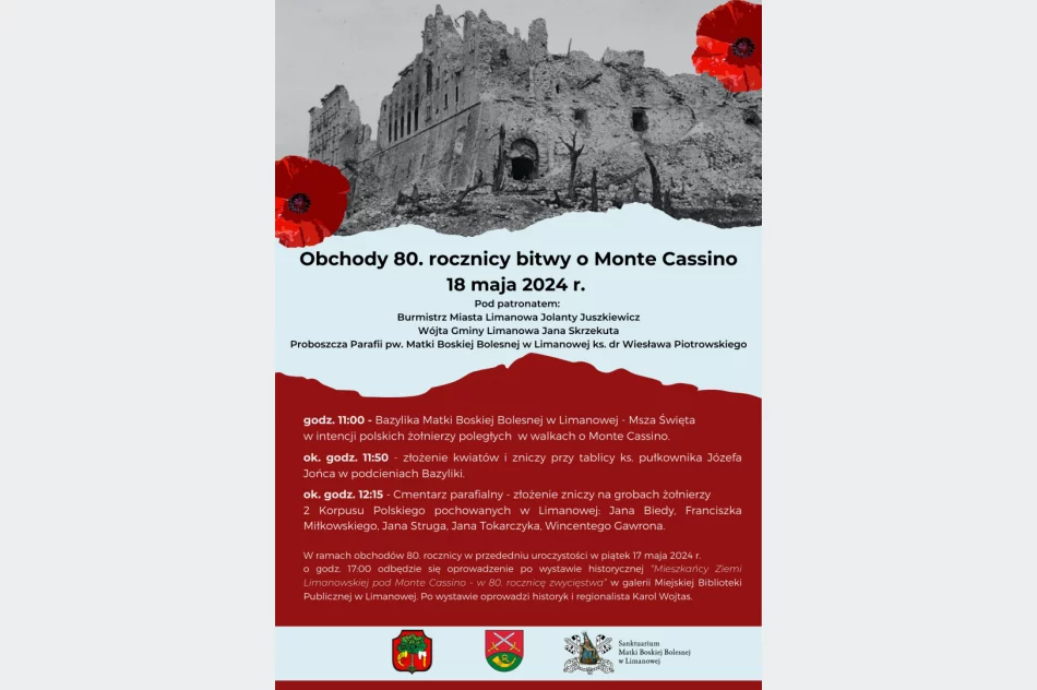 Zaproszenie na obchody 80. rocznicy bitwy o Monte Cassino - zdjęcie 2