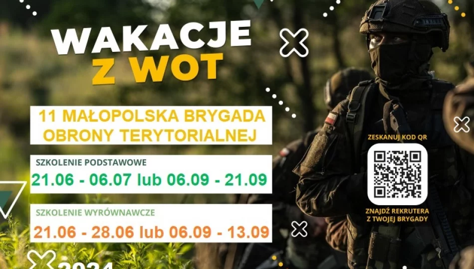 Małopolscy Terytorialsi zapraszają na wakacje z WOT - zdjęcie 1
