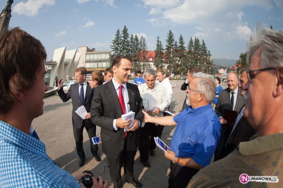 Minister Sikorski agitował - zdjęcie 3