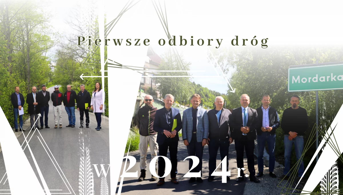 Pierwsze odbiory dróg w 2024 roku