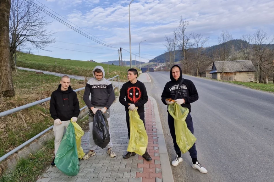 Wraz z nadejściem wiosny posprzątali gminę. Zebrano ponad 6 ton śmieci! - zdjęcie 2