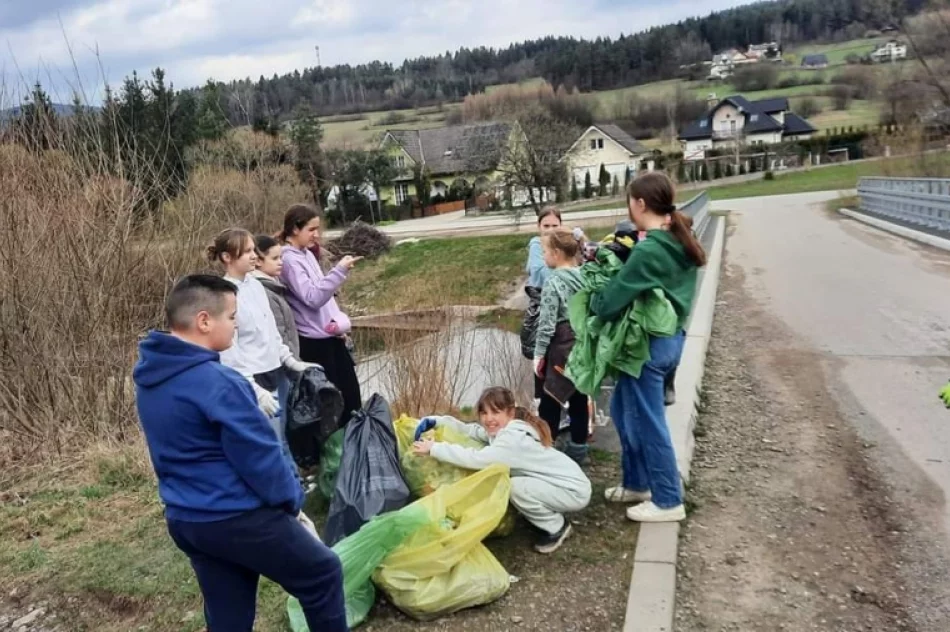 Wraz z nadejściem wiosny posprzątali gminę. Zebrano ponad 6 ton śmieci! - zdjęcie 9