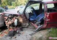 Zderzenie trzech samochodów-sprawca pijany - zdjęcie główne