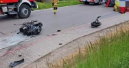 PIjany kierowca spowodował wypadek. Motocyklista połamał obie ręce - zdjęcie 4