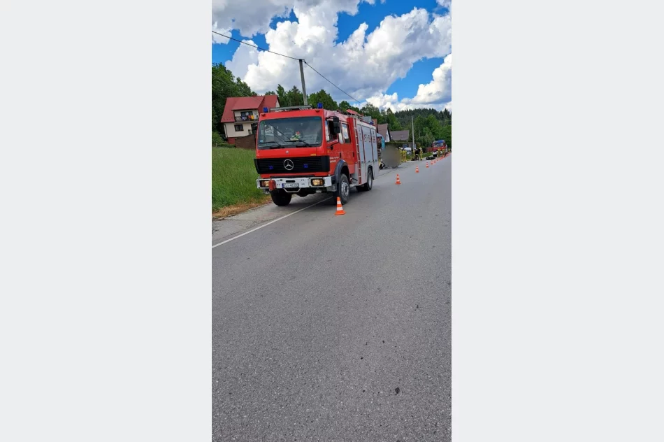 PIjany kierowca spowodował wypadek. Motocyklista połamał obie ręce - zdjęcie 5