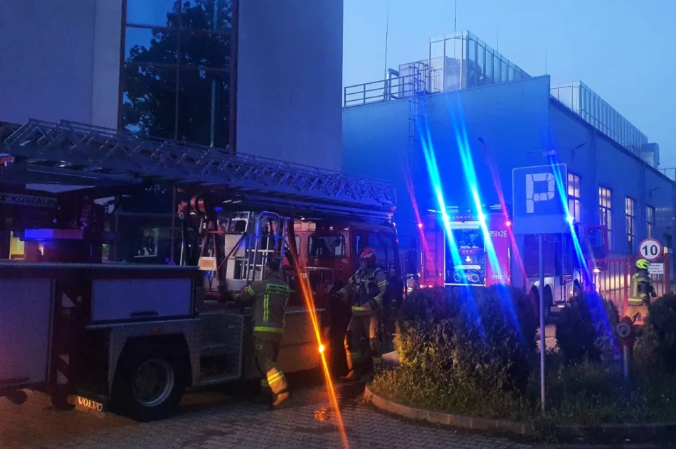Wyciek aluminium przyczyną pożaru. Jeden z pracowników ranny - zdjęcie 3