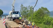 Palowanie osuwiska zakończone, rusza kolejny etap prac - zdjęcie 4