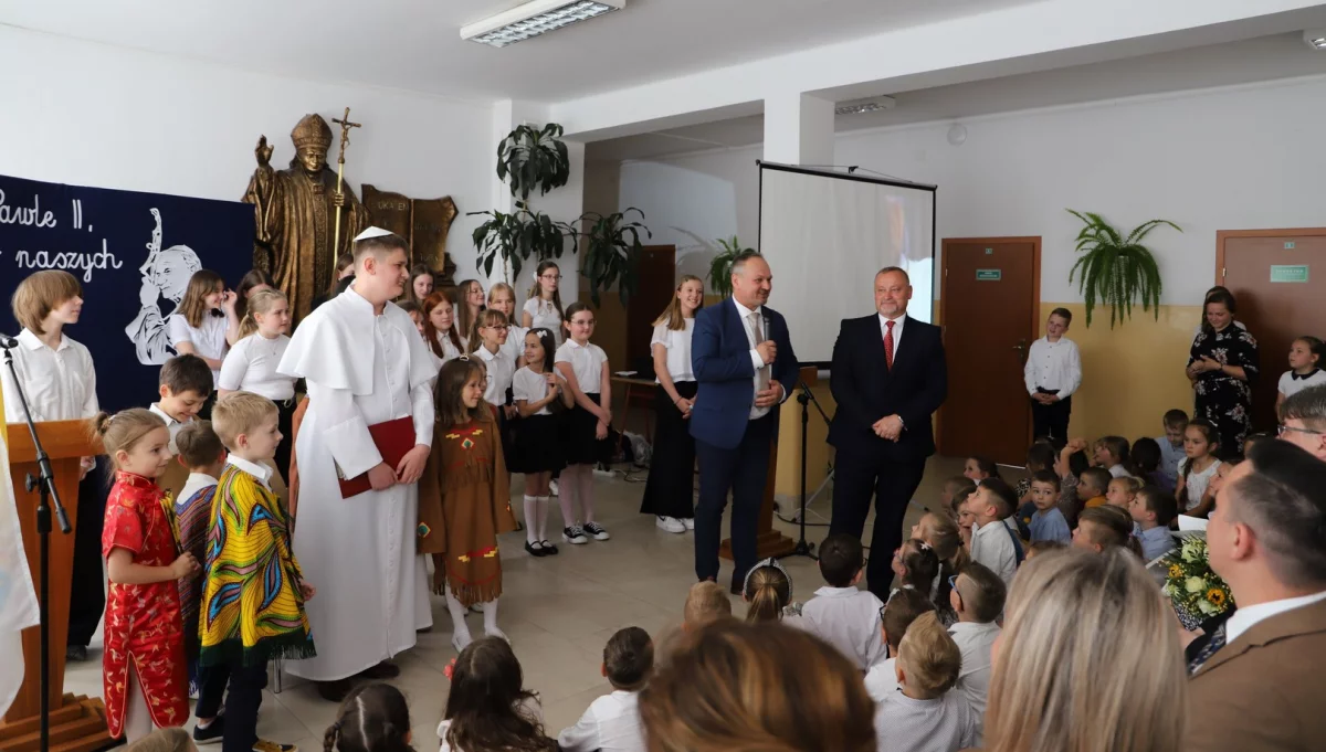 „Janie Pawle II, jesteś w naszych sercach"