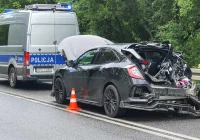 Zderzenie dwóch pojazdów - zdjęcie główne