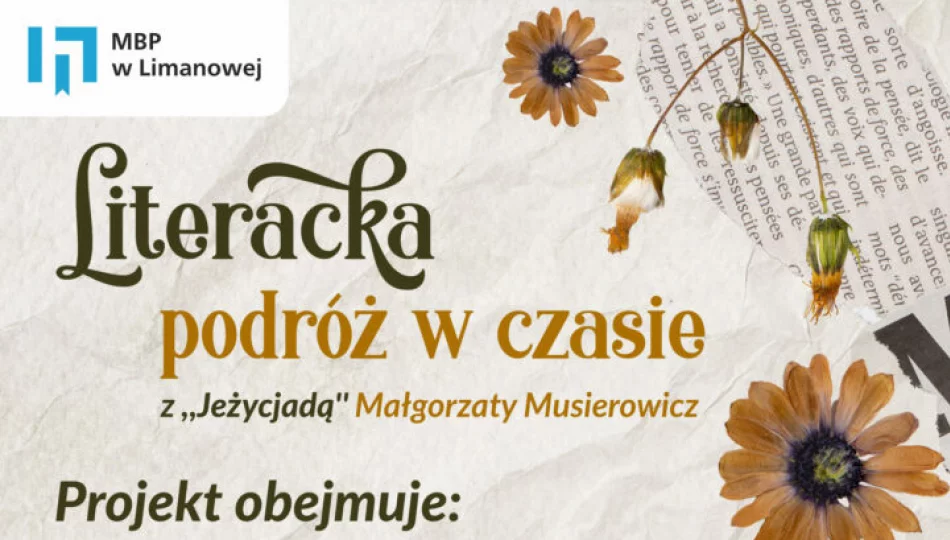 Miejska Biblioteka Publiczna rozpoczyna realizację Projektu ,,Literacka podróż w czasie z Jeżycjadą Małgorzaty Musierowicz’’ - zdjęcie 1