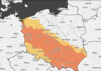 Burze z gradem i silnym wiatrem - drugi stopień - zdjęcie główne