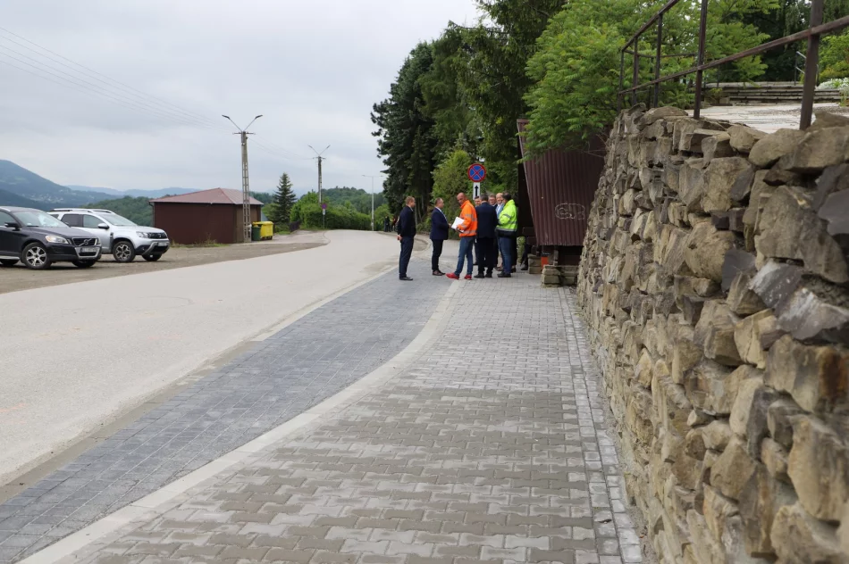 Odbiór chodnika w Pasierbcu - zdjęcie 8