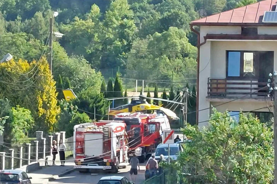 Mężczyzna spadł z rusztowania i nabił się na ogrodzenie - zdjęcie 3