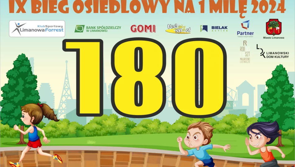 W niedzielę 2 czerwca odbędzie się „IX Bieg Osiedlowy na 1 Milę” - zdjęcie 1